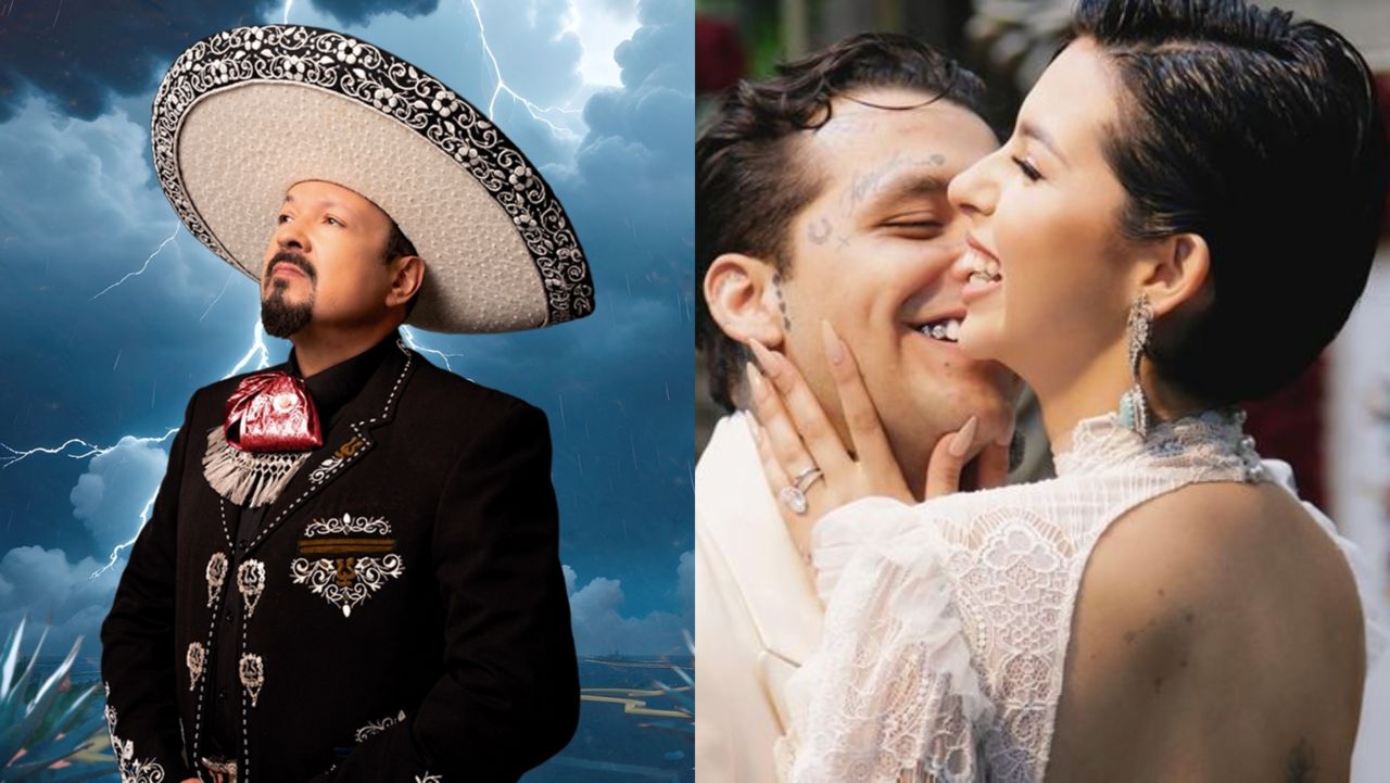 'Cuídamela bien' parece mandar un fuerte mensaje a Christian Nodal. Foto: Pepe Aguilar | Facebook / Angela Aguilar | Instagram.