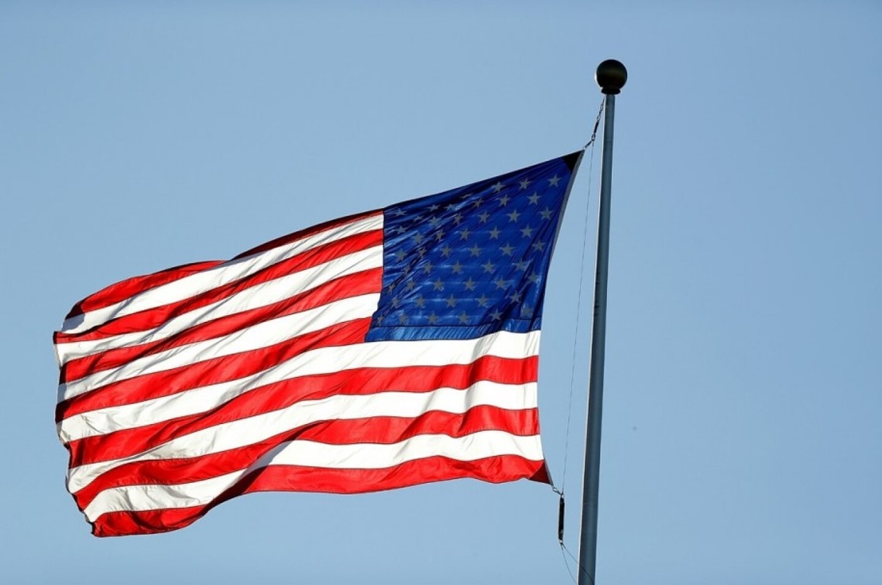 Bandera de Estados Unidos. Foto: Archivo