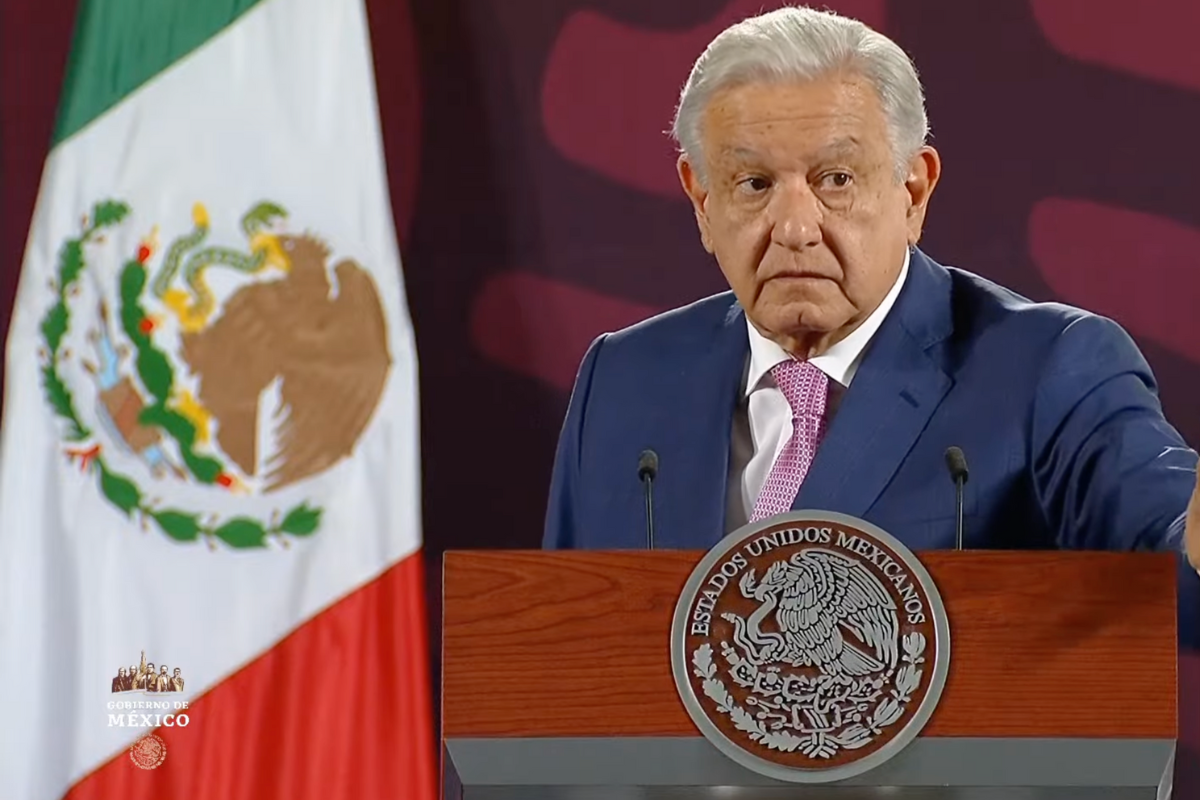 AMLO en conferencia de prensa del 6 de septiembre de 2024. Captura de pantalla / YouTube