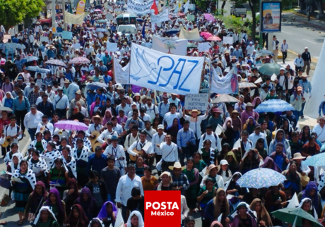 Miles de católicos y cristianos marchan en Chiapas para exigir paz y justicia