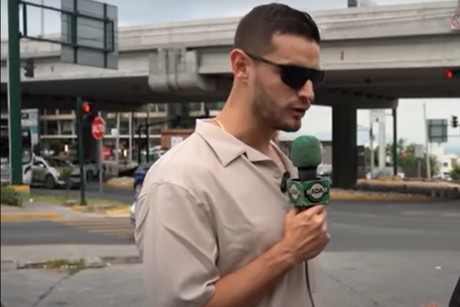 ¡Ha vuelto! Captan a Adrián Marcelo grabando Radar en Monterrey | VIDEO