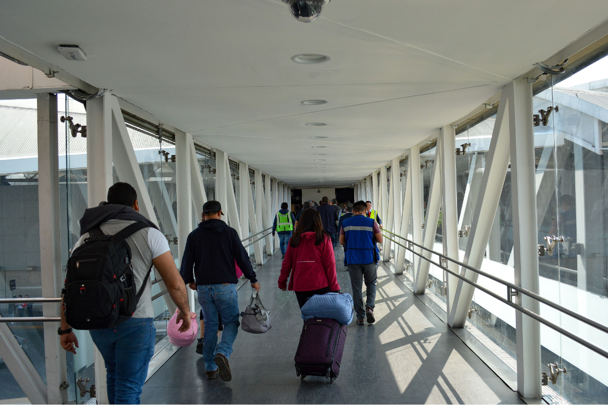 Instalaciones del Aeropuerto Internacional de la Ciudad de México. Foto: Gobierno de México