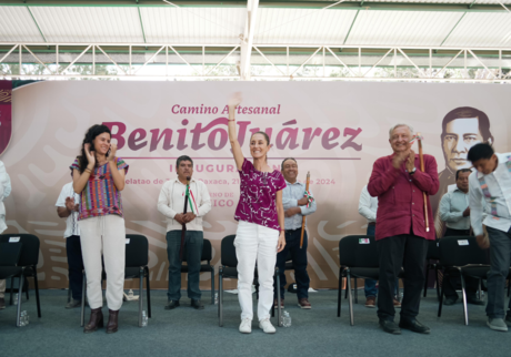 Claudia Sheinbaum asegura continuidad de programas sociales en Oaxaca