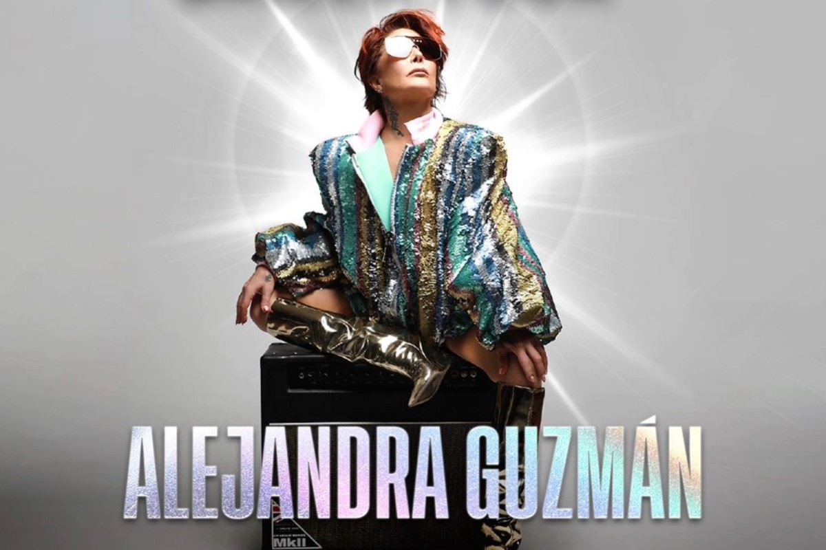 Flyer de la gira 'Brilla Tour' de Alejandra Guzmán Foto: Instagram @laguzmanmx