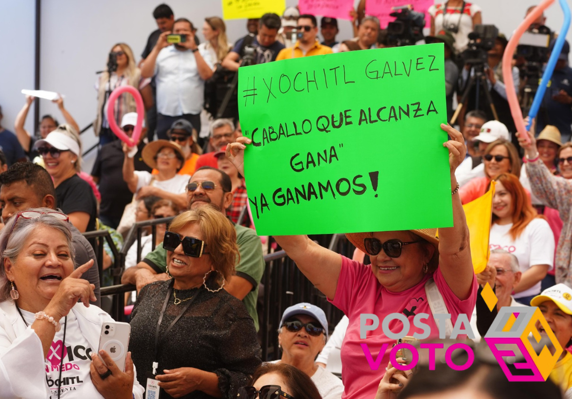 Durante su recorrido en Guaymas, Sonora, la candidata Xóchitl Gálvez prometió impulsar medidas para beneficiar a los agricultores y pescadores a nivel nacional. Foto: Cortesía