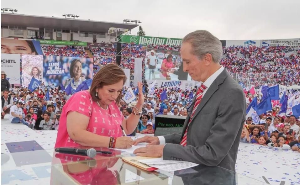 La candidata presidencial de la oposición, Xóchitl Gálvez, dio a conocer sus 15 propuestas de gobierno. (FOTO: cortesía)