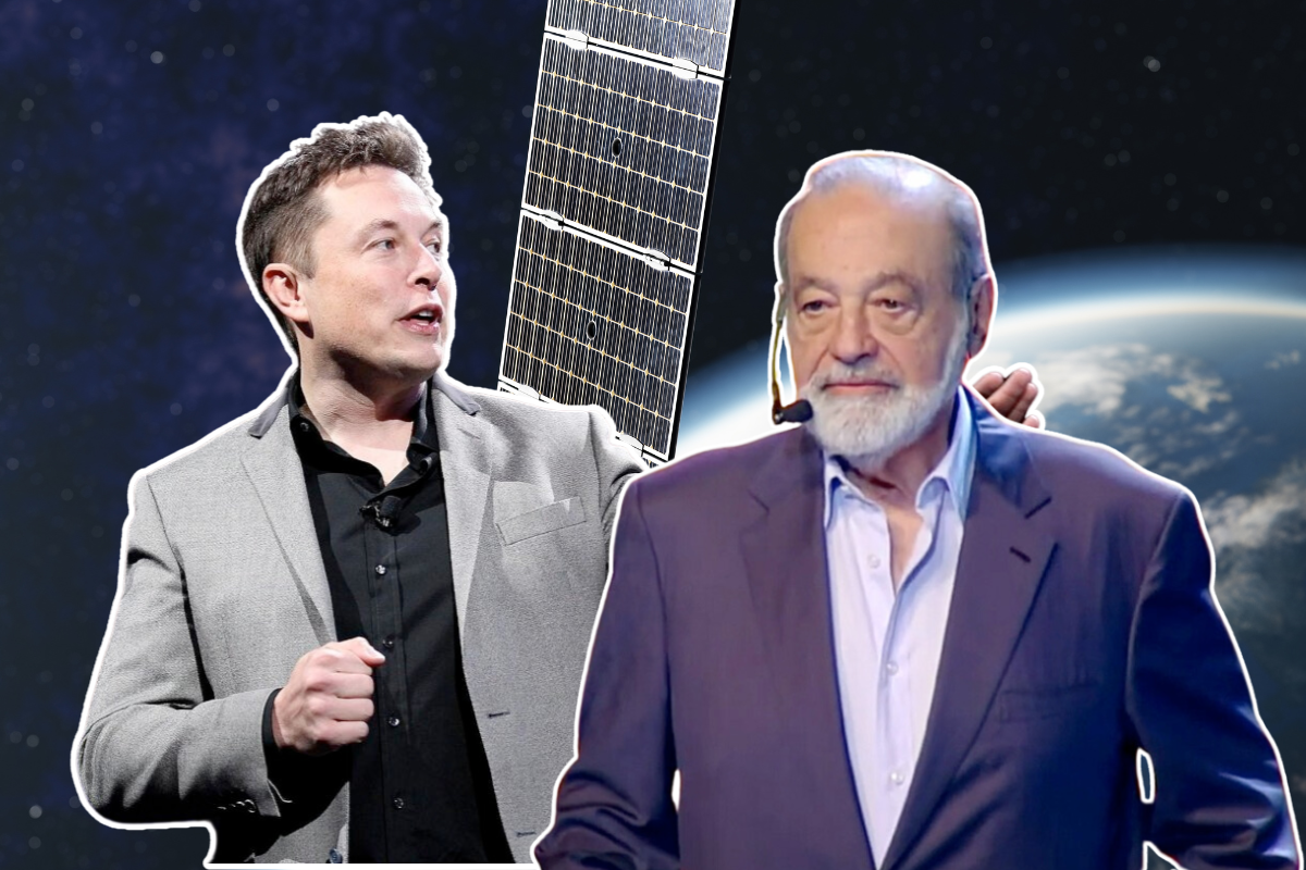 Carlos Slim y Elon Musk logran acuerdo. Foto: Fundación Carlos Slim / Redes / Canva