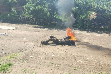 'El Gavilán' es quemado vivo en Puebla por habitantes hartos de la inseguridad