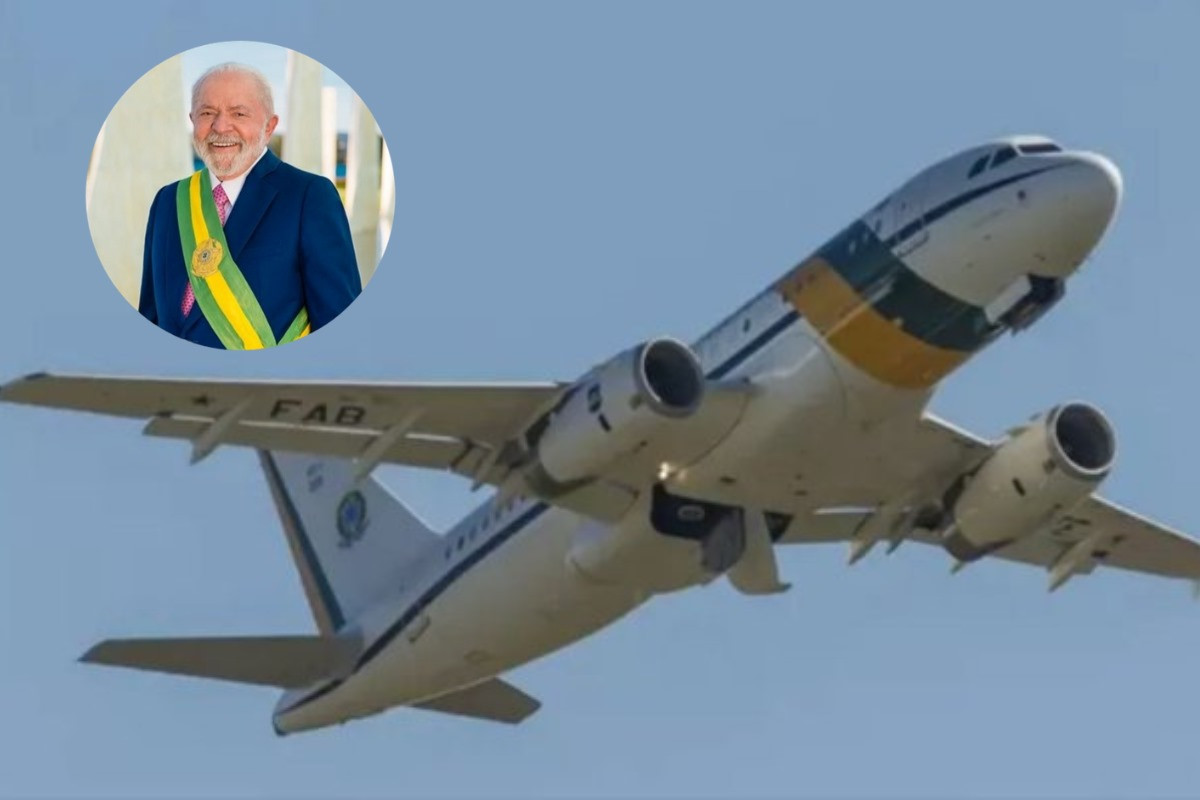 El avión que transportaba a Lula Da Silva sufrió fallas en el motor Foto: 'X'(Twitter) @LulaOficial/@kocovich