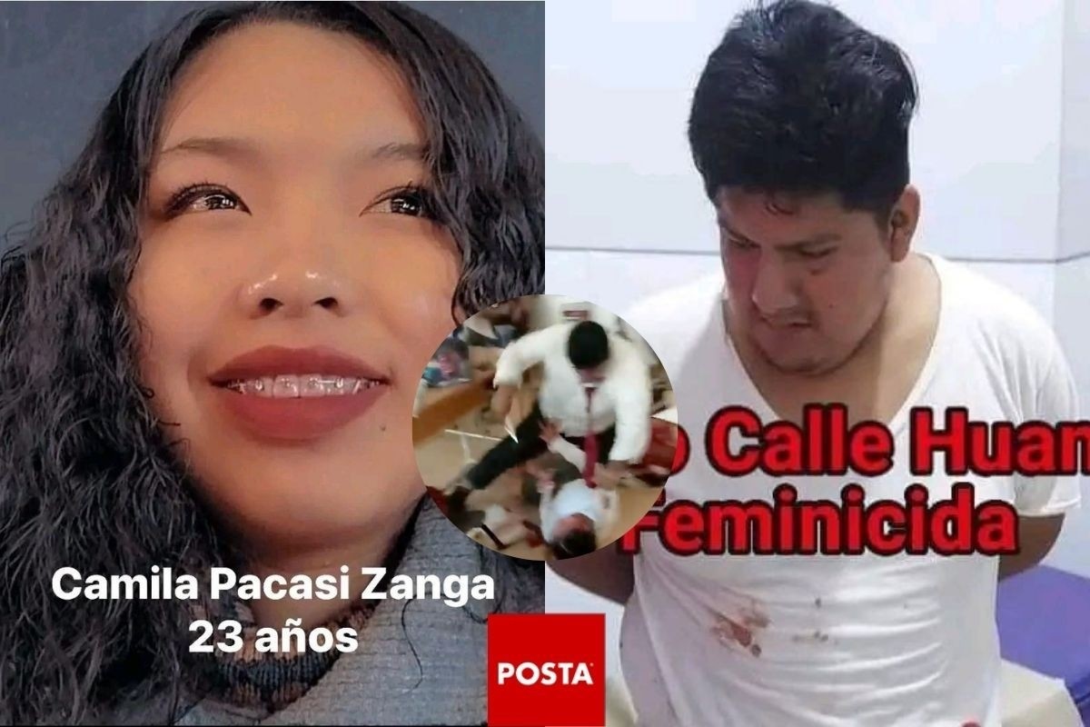 Camila Pacasi Zanga y Marco Calle Huanca Foto: POSTA México