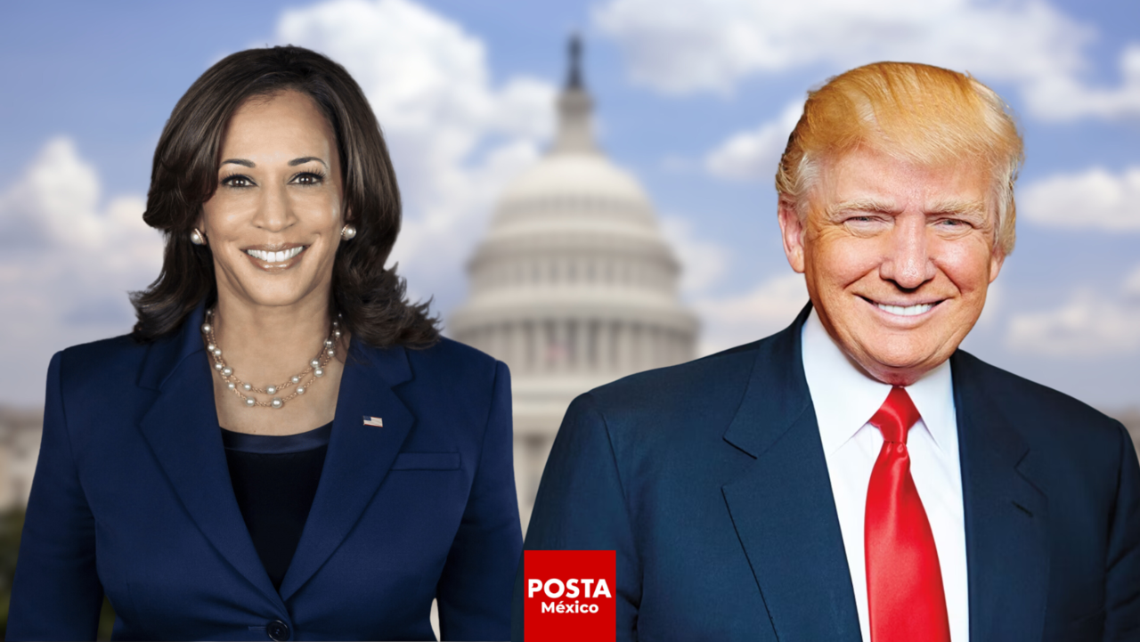 ¿Qué dicen las encuestas sobre el triunfo de Trump o Harris? Foto: Canva.