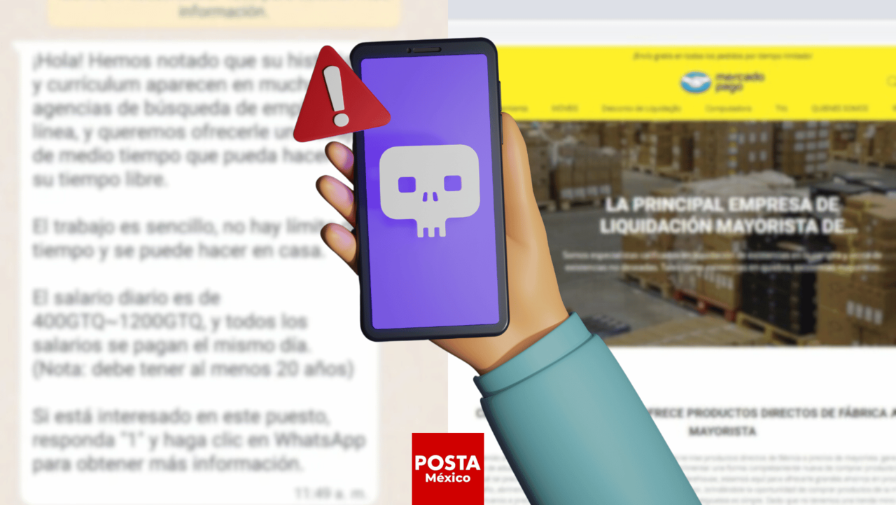 Las estafas más comunes incluyen el phishing, el envío de correos electrónicos o mensajes que simulan ser de instituciones bancarias. Foto: Canva.