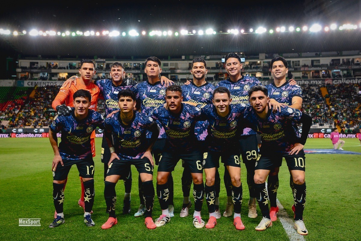 Foto oficial del América previo a un encuentro Foto: 'X'(Twitter) @ClubAmerica