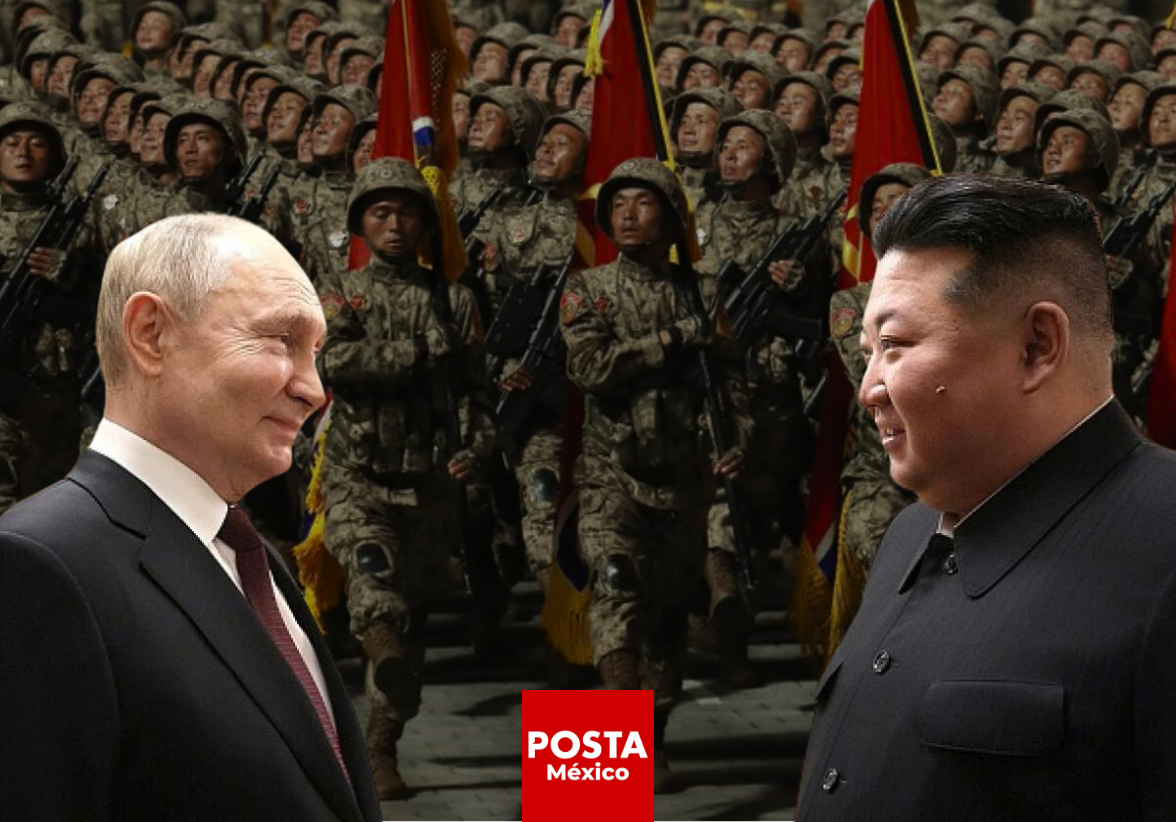 Corea del Norte envía un contingente militar de 12,000 soldados a Rusia. El despliegue marca un punto de inflexión que podría desatar consecuencias impredecibles. Foto: Especial POSTA