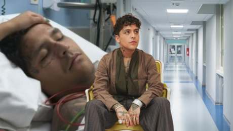 Christian Nodal estuvo en el hospital por congestión alcohólica, dice influencer