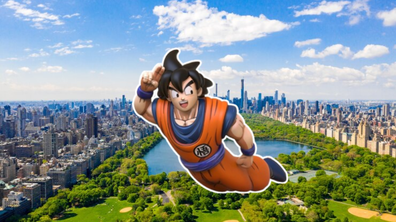 Son Goku. Créditos: Freepik, Macy's.