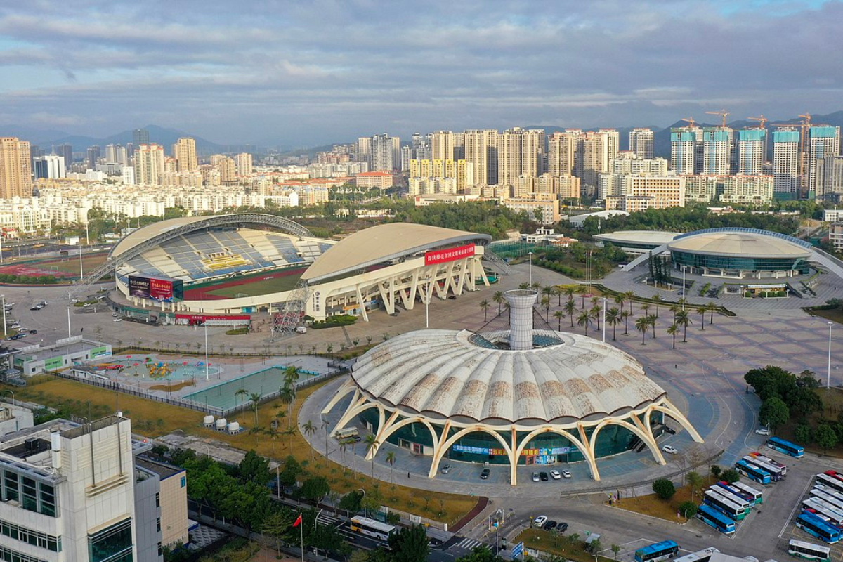 El centro deportivo de Zhuhai, donde ocurrieron los hechos. Foto: Wikipedia