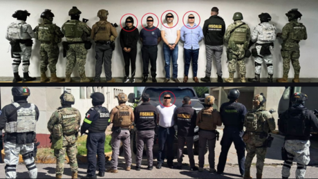 ¿Quiénes fueron los 7 detenidos en la operación Enjambre en el Estado de México?