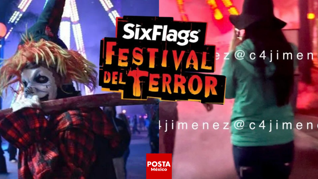 Una adolescente denunció que fue víctima de abuso sexual en Festival del Terror de Six Flags. Foto: Redes Sociales | Carlos Jiménez | Six Flags.