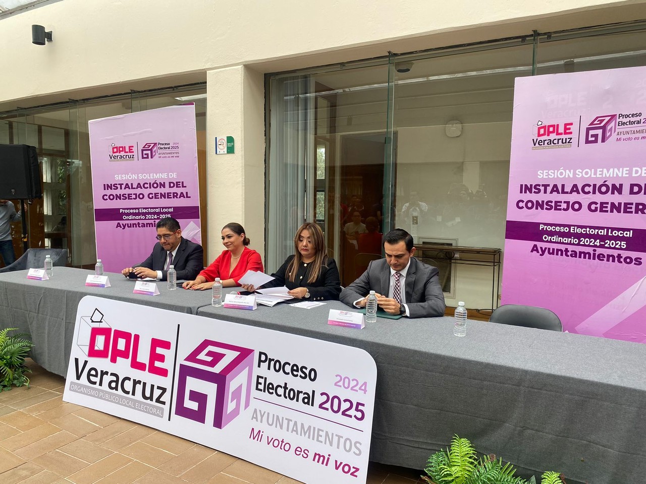 Arranca el proceso electoral local en Veracruz 2024 - 2025. Foto: Rosalinda Morales.