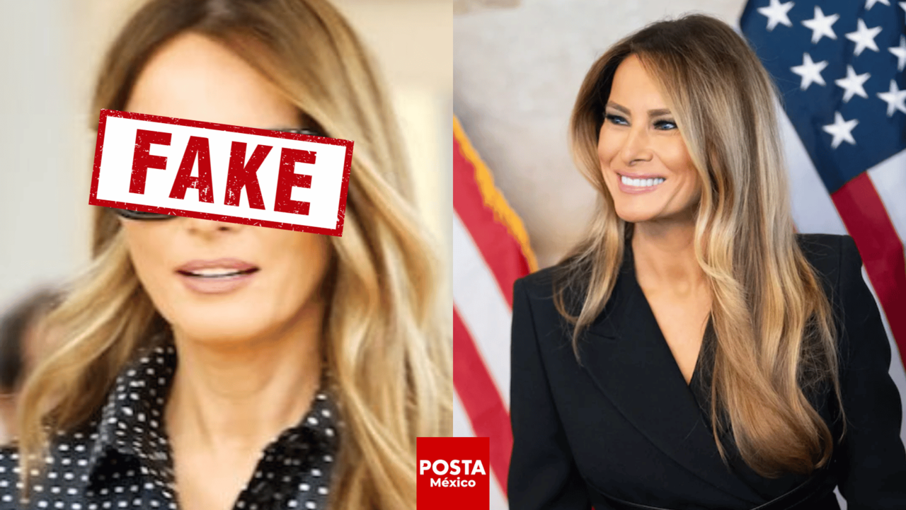 ¿Melania Trump tiene una doble de cuerpo? Esto dice la teoría. Foto: Redes Sociales | Canva | Melania Trump.