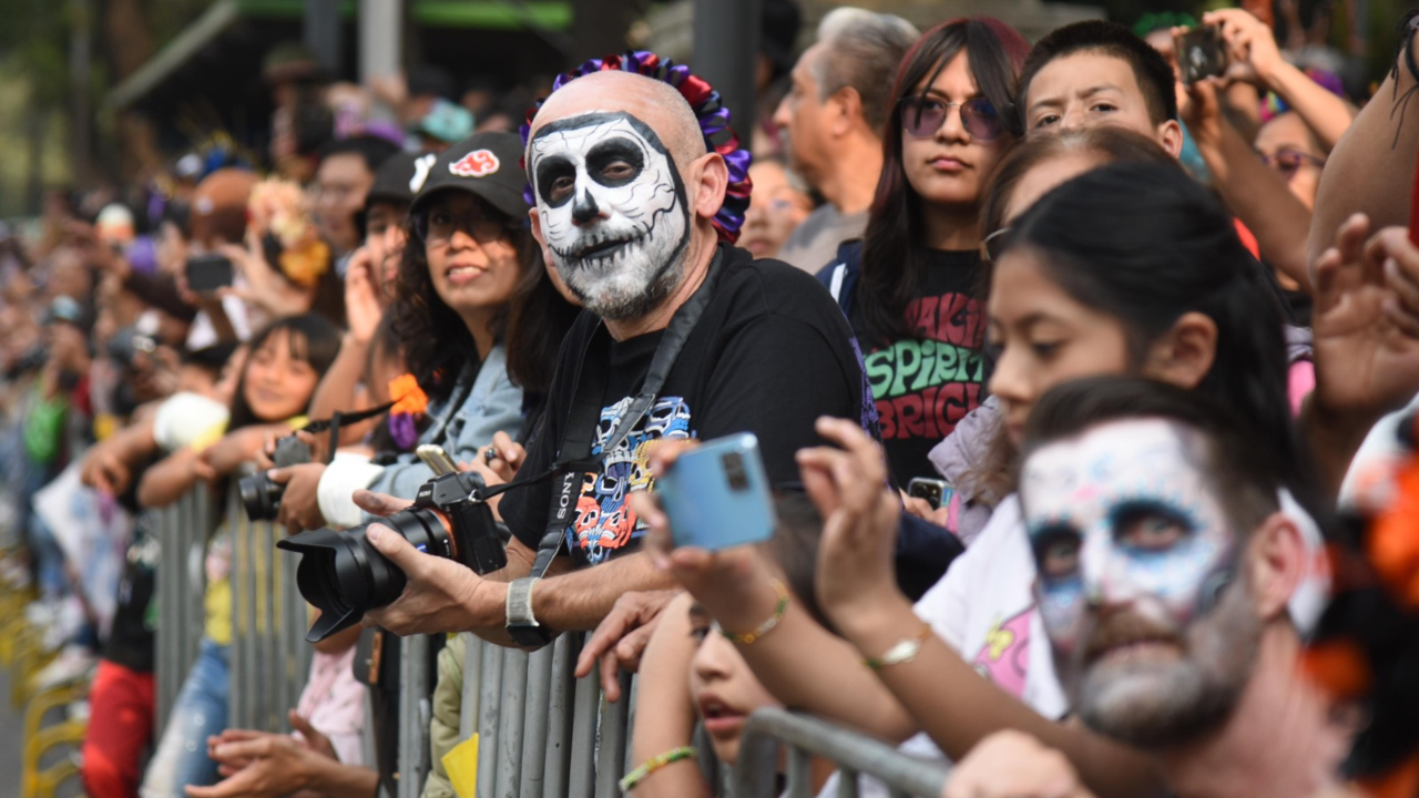 Gran Desfile de Día de Muertos. Créditos: Enrique Pérez Huerta.