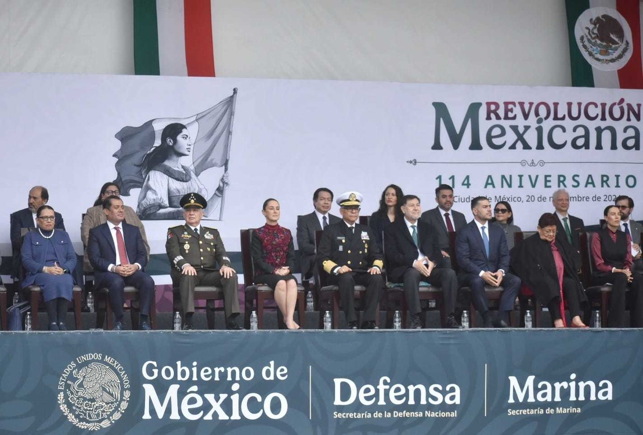 'El mundo entero ve a México con admiración': Claudia Sheinbaum durante desfile de la Revolución