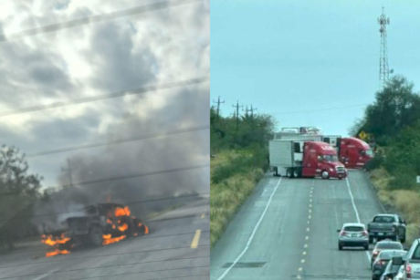 San Fernando, Tamaulipas, amanece con balaceras y bloqueos