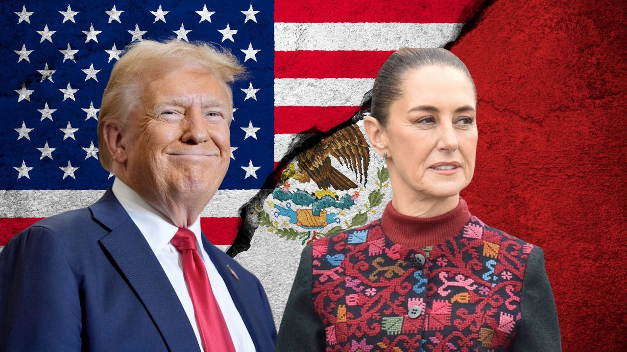 Donald Trump y Claudia Sheinbaum. Foto: POSTA México