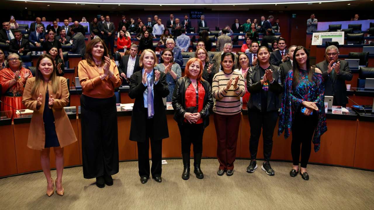 María del Rosario Piedra Ibarra. Créditos: X @MorenaSenadores.