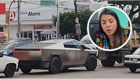 Morenista se retracta tras presumir viaje a bordo de una Cybertruck en Chilpancingo