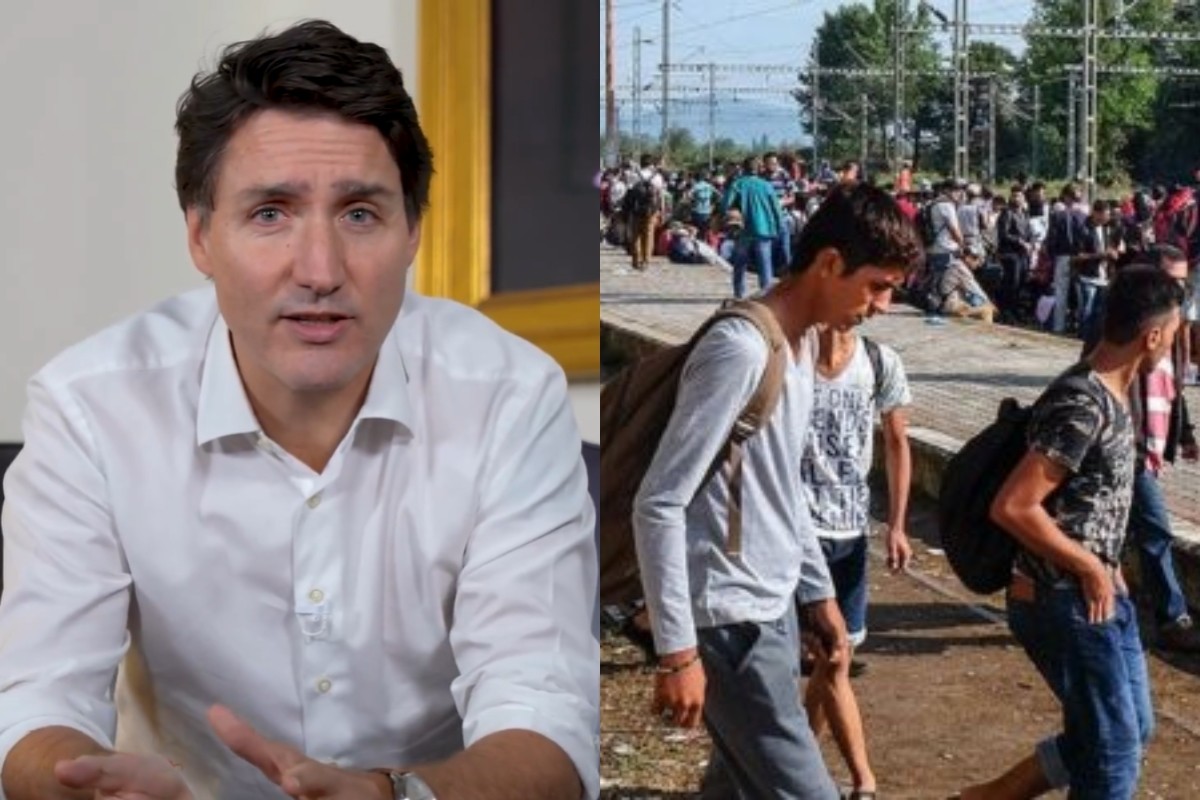 Justin Trudeau/Migrantes Foto: 'X'(Twitter) @JustinTrudeau/Flickr