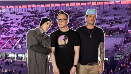 Concierto de Blink-182 desata memes en redes por baja asistencia en México