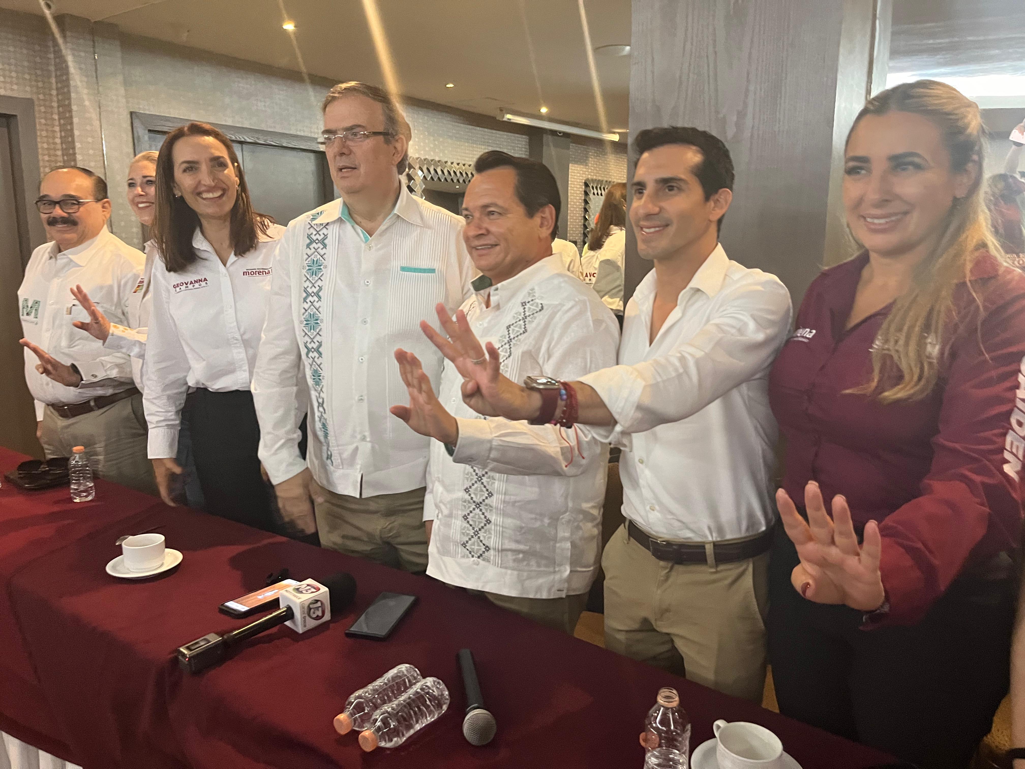Marcelo Ebrard asegura victoria en Yucatán