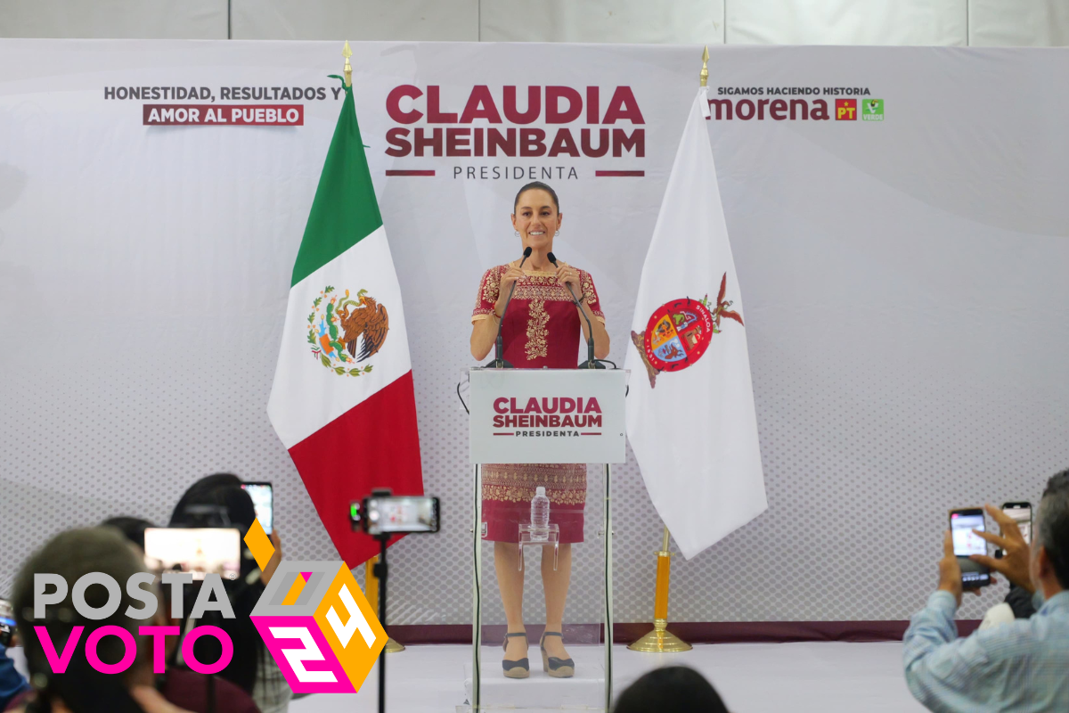 Claudia Sheinbaum, candidata presidencial de la coalición 