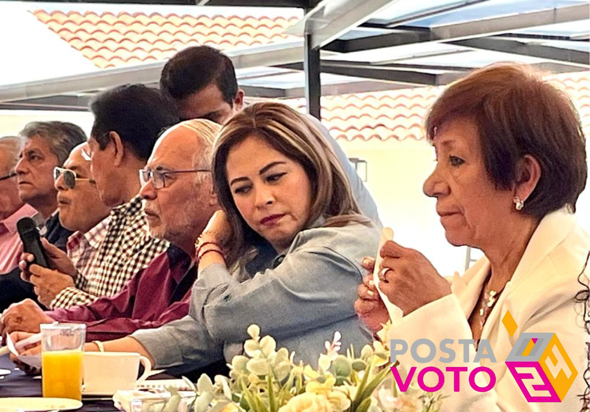 La candidata del PRI-PAN-PRD al gobierno de Morelos, Lucy Meza Guzmán, aseguró que su estrategia para ganar el próximo 2 de junio es lograr el 63 por ciento de la votación.