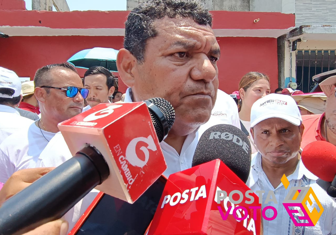 Javier May Rodríguez, candidato de Morena, PT y PVEM a la gubernatura de Tabasco, prometió este viernes implementar un proyecto de transporte pluvial en 9 municipios de la entidad.