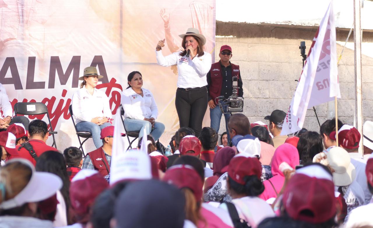Alma alcaraz Guanajuato se baja del debate 