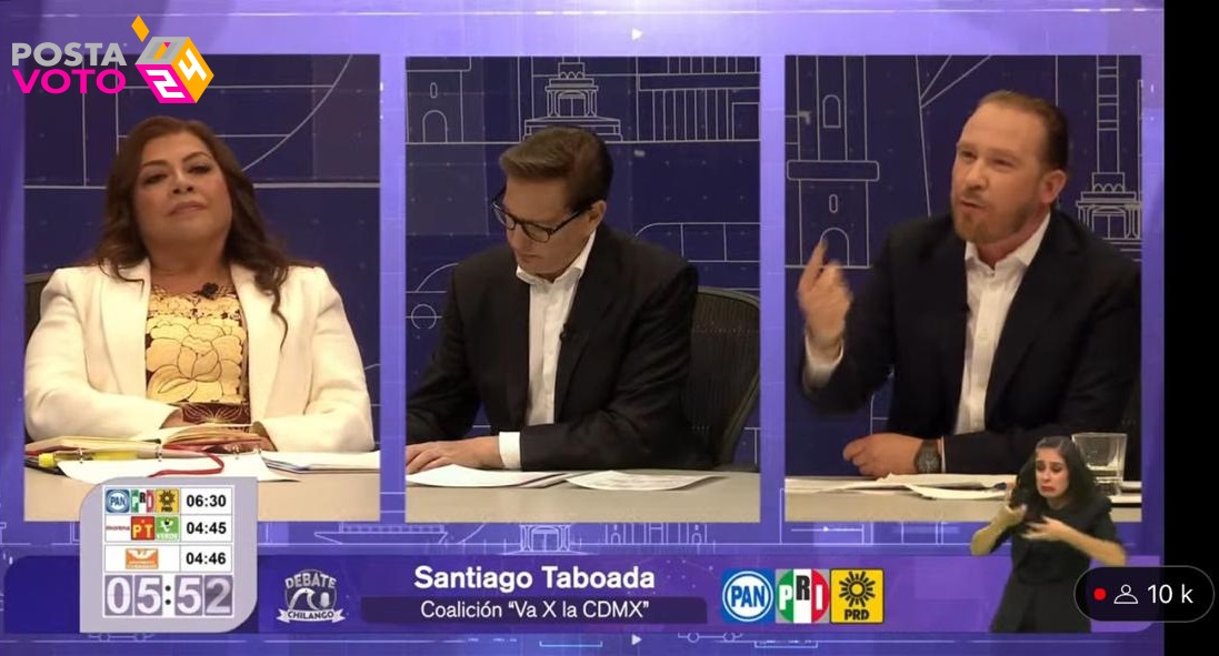 Debate entre la candidatas y los candidatos a la Jefatura de la Ciudad de México