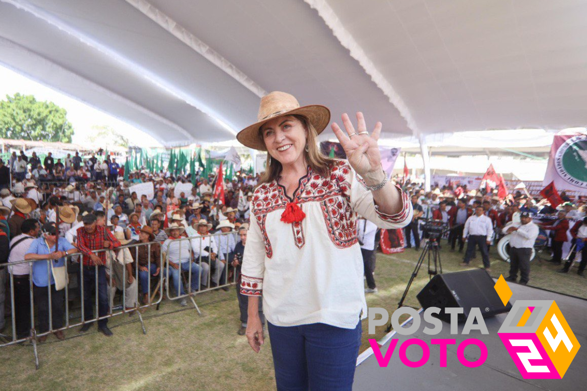 Margarita González Saravia, candidata de Morena a la gubernatura, se ofreció como enlace con el gobierno de la República para que los candidatos de la 4T