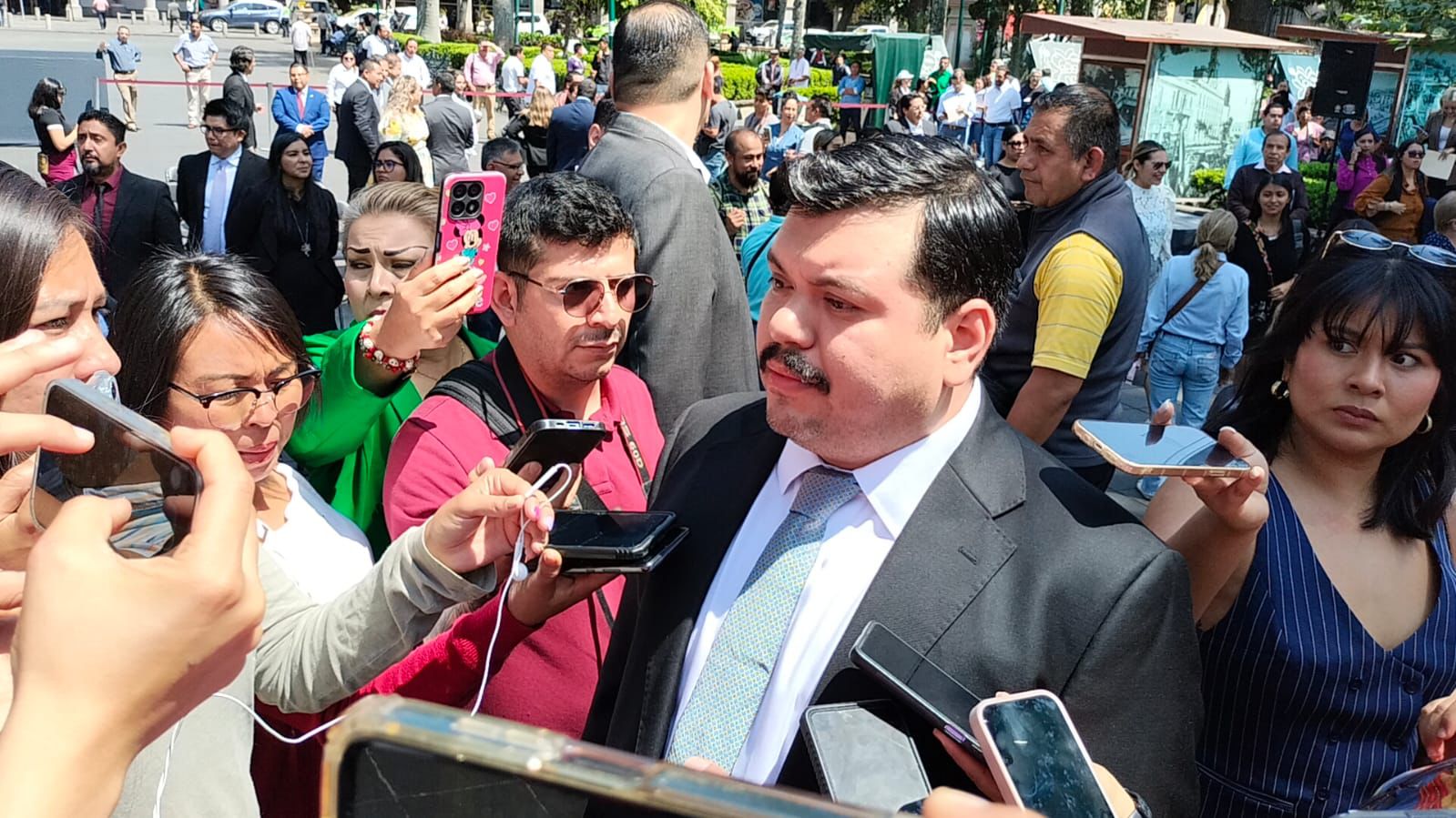 Carlos Alberto Juárez Gil, titular de Segob Veracruz, acotó que se ha reforzado las acciones de seguridad. Foto: Cortesía