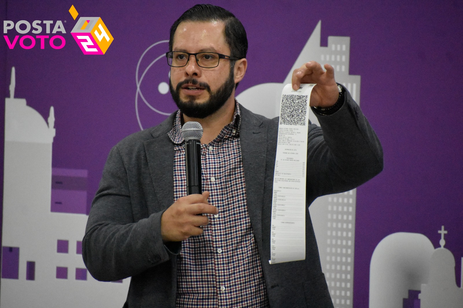 Este pasado 2 de mayo de 2024, en el Instituto Electoral de Ciudad de México, se presentaron las "Urnas Electrónicas 7.0" , las cuales estarán en 44 casillas especiales. Foto: Enrique Pérez