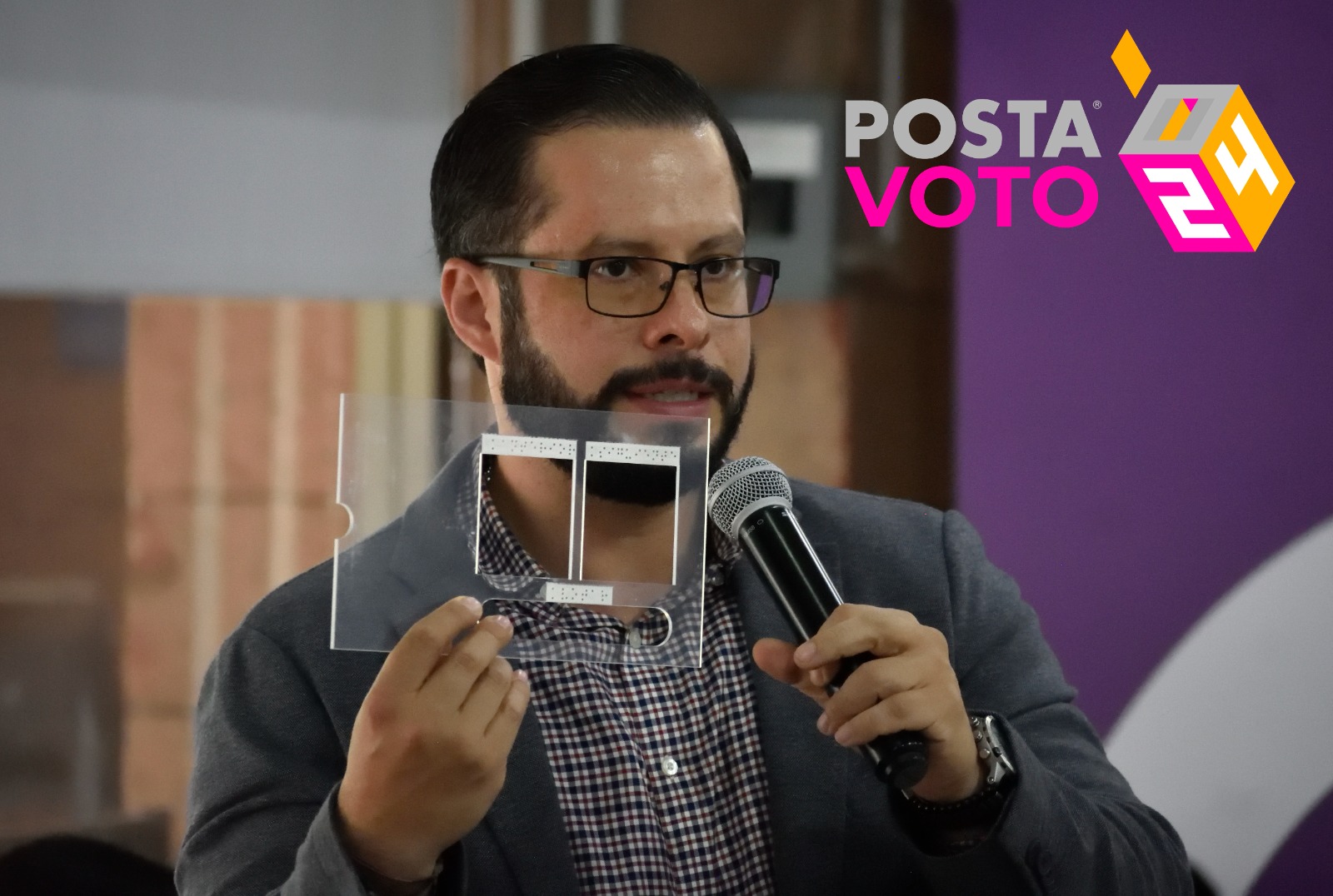 Este pasado 2 de mayo de 2024, en el Instituto Electoral de Ciudad de México, se presentaron las "Urnas Electrónicas 7.0" , las cuales estarán en 44 casillas especiales. Foto: Enrique Pérez