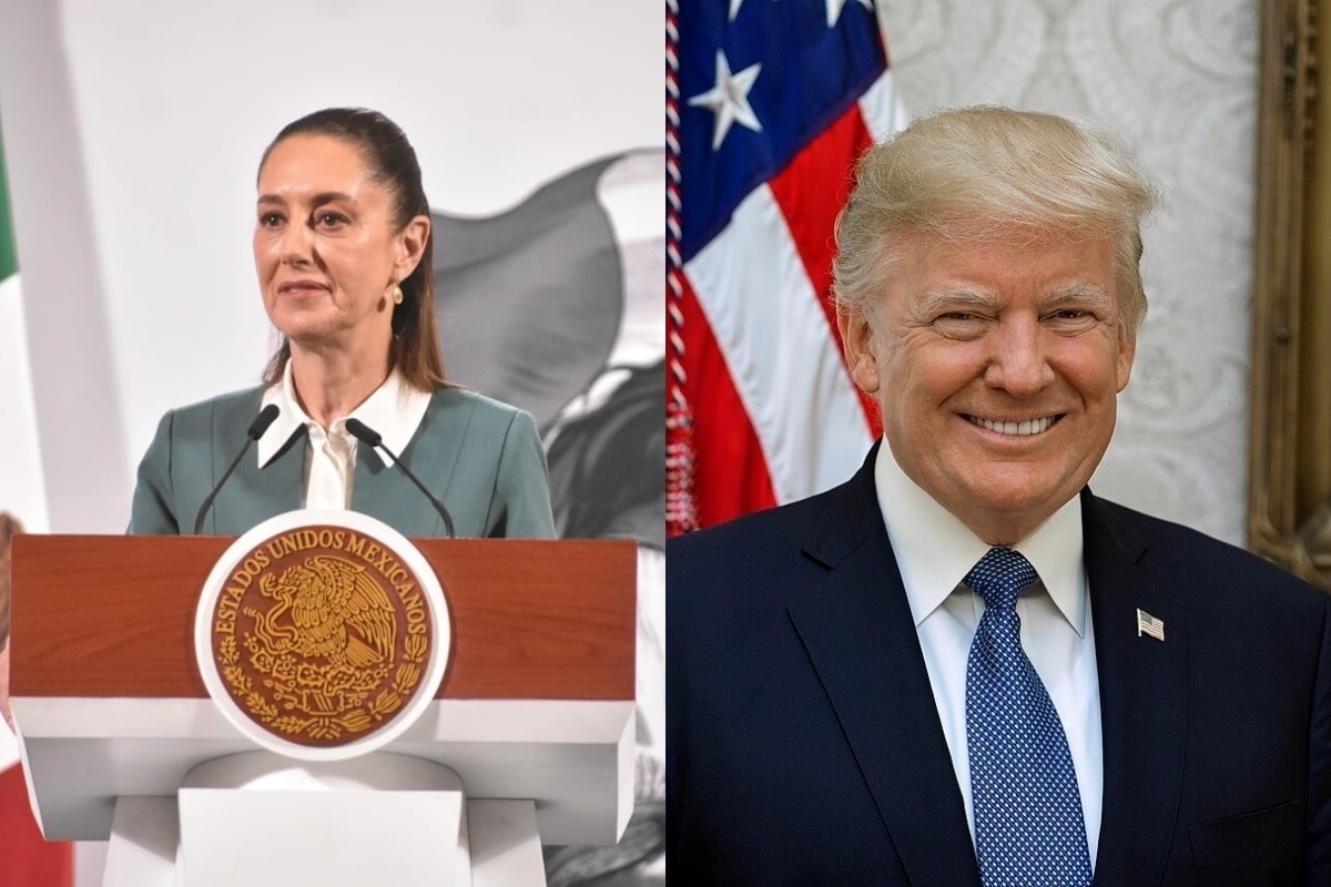 Claudia Sheinbaum felicita a Donald Trump tras convertirse en presidente de  los Estados Unidos